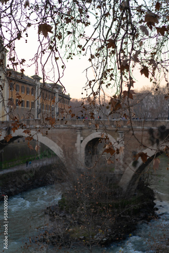 Φωτογραφία Ponte Fabricio bridge in Rome
