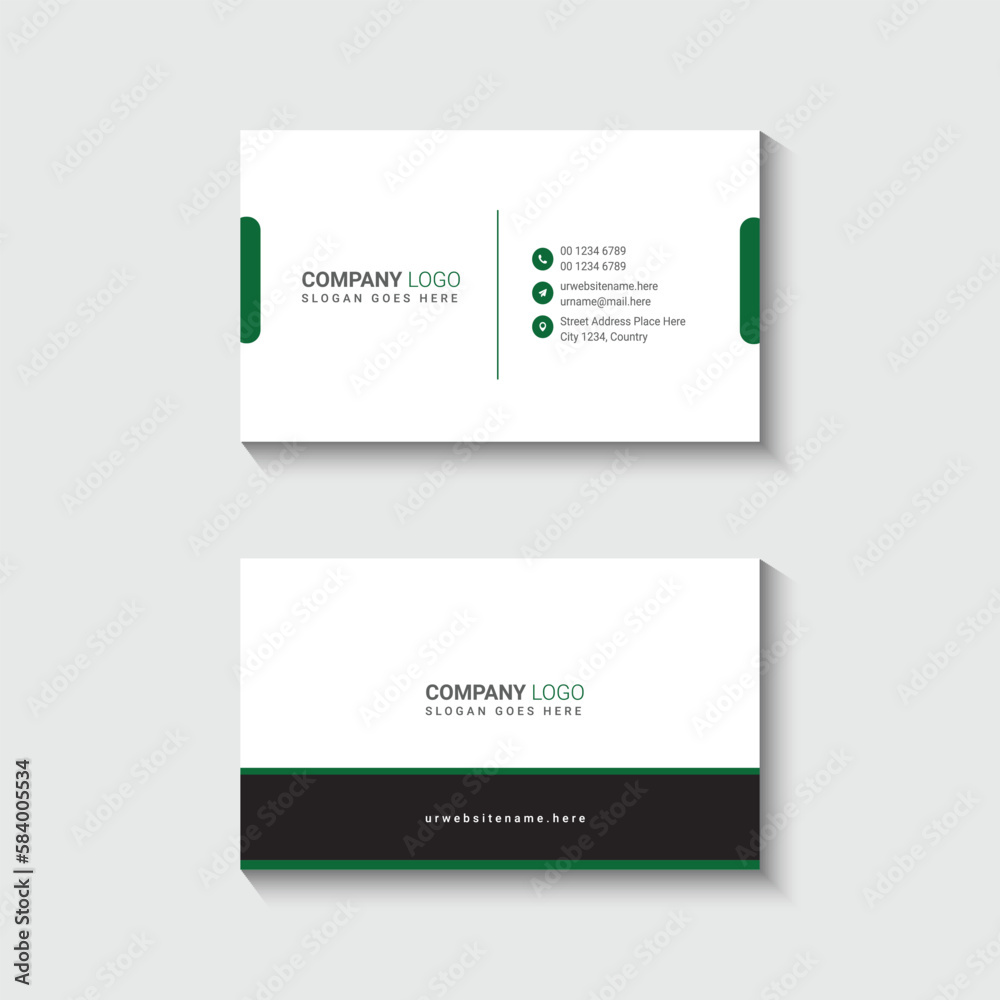 Modern business card