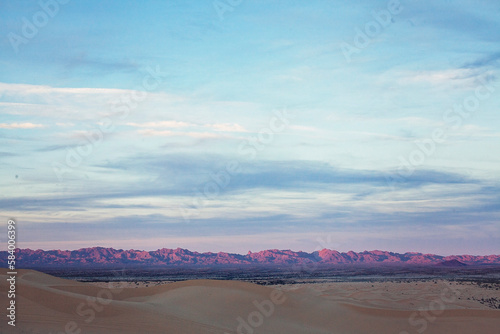 Desert Landscape at sunset