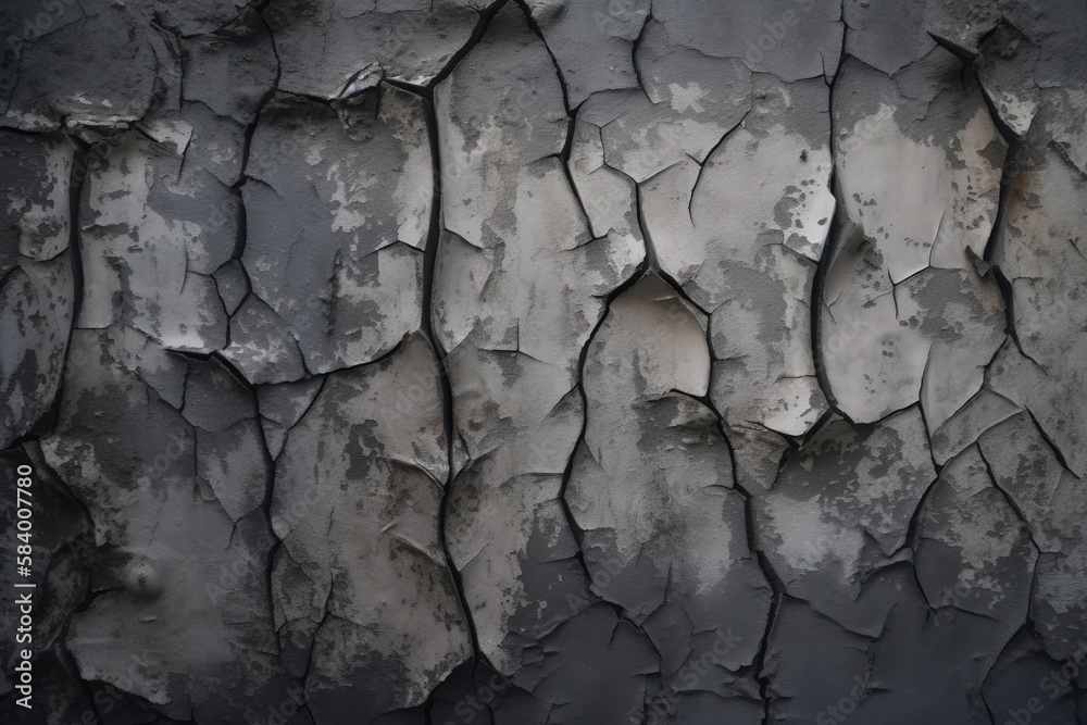 a close up of a wall with peeling paint on it. generative ai a close up of a wall with peeling paint on it. generative ai