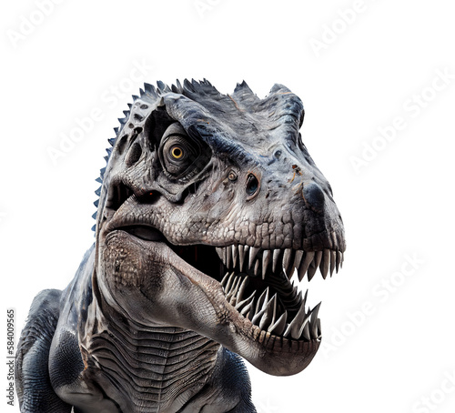 tyrannosaurus rex dinosaur on a transparent background. generative AI © I LOVE PNG