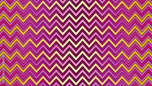 Easter Pattern Pink And Yellow Neon Colors Easter Holiday. Zigzag Pattern © Aiva