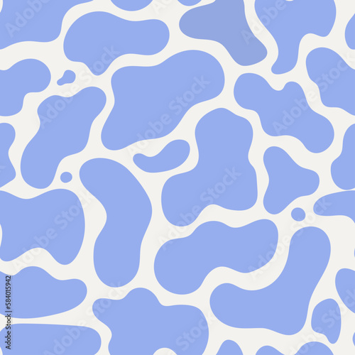 Funny colorful seamless pattern.Trendy texture design with basic shapes. Simple childish doodle wallpaper pattern.