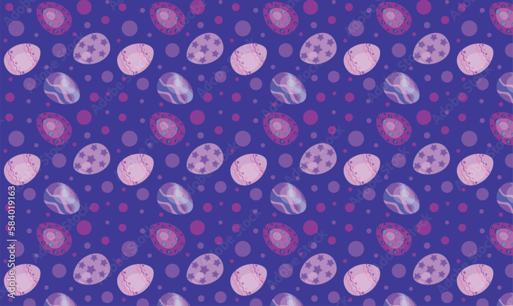 pattern with circles and eggs pattern with circles and eggs
