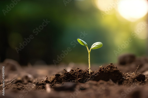 plant in the ground growth life earth nature
