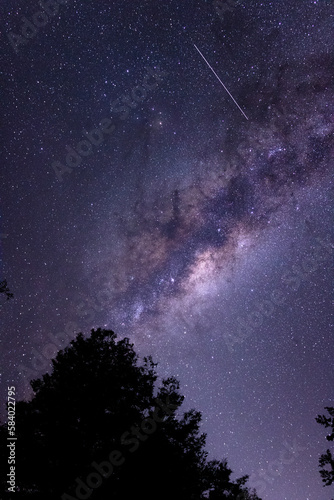 night sky with stars