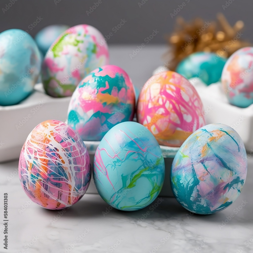 Beautiful egg bouquet