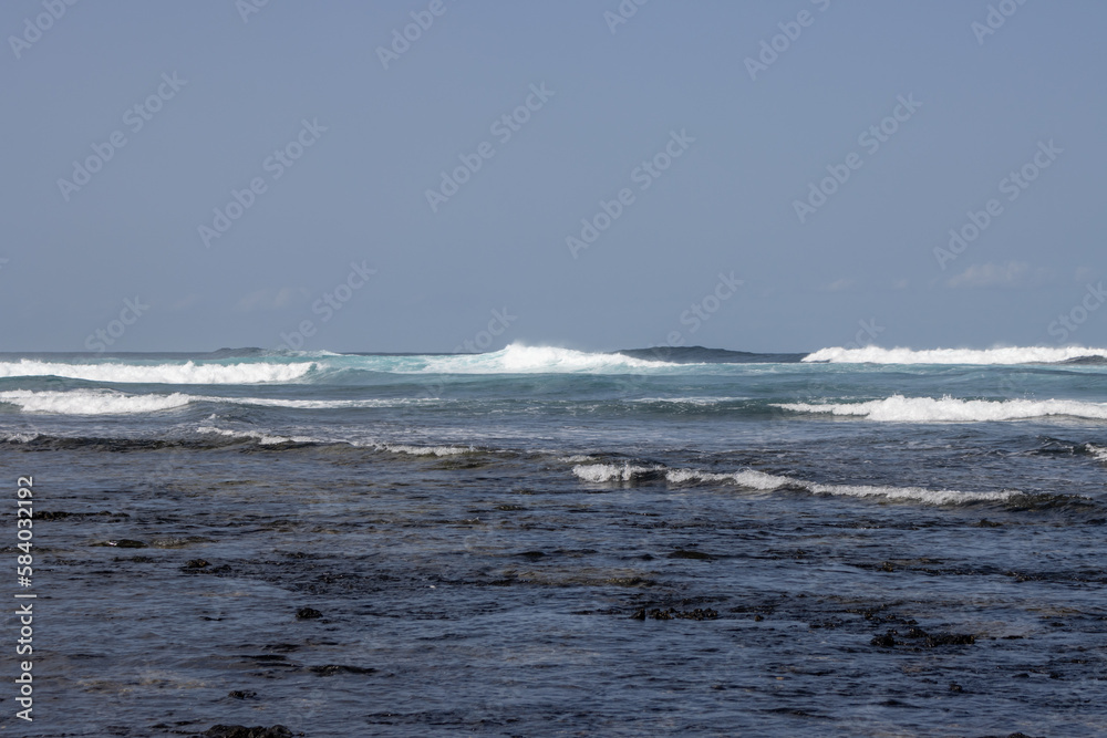 Atlantic ocean waves, Fuerteventura