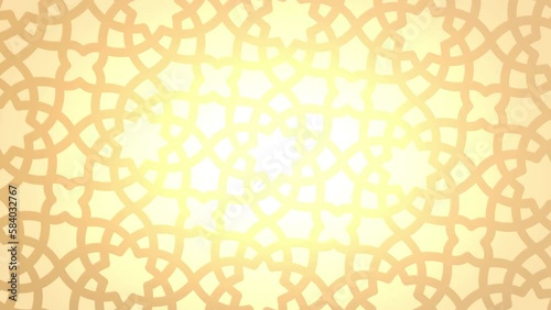 arabic islamic mashrabiya pattern light Color 4k photo