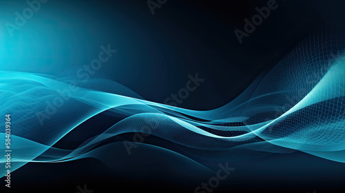 Blue background for IT and business webpages or advertisements