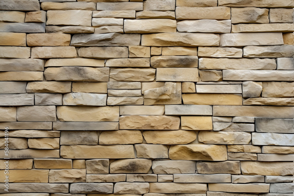 Photograph of a Stonewall made with Generative AI Photograph of a Stonewall made with Generative AI