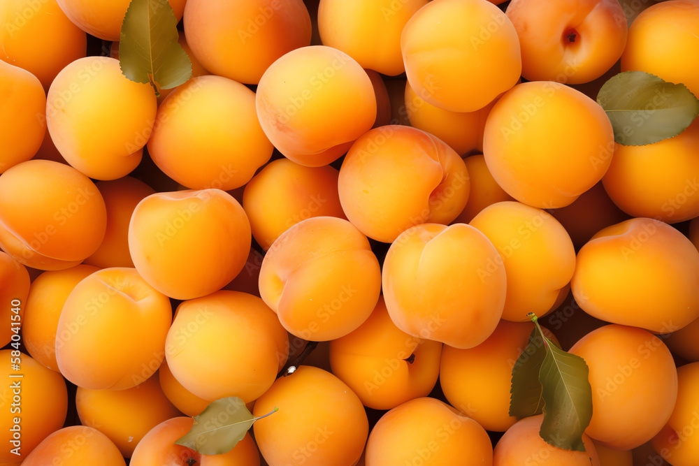 apricots background