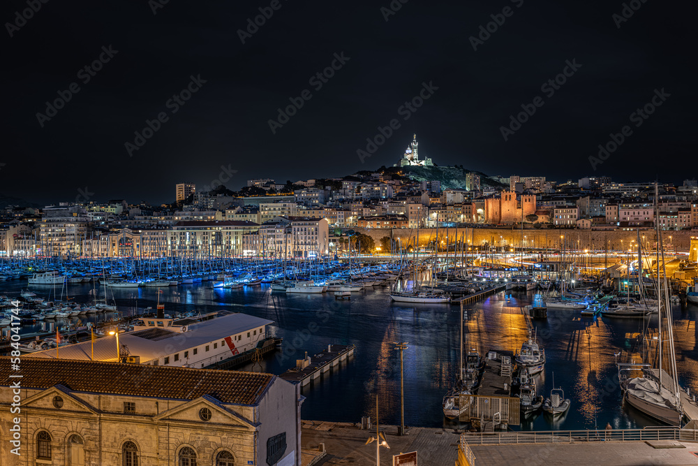 Vieux Port (Alter Hafen) - Marseille, France