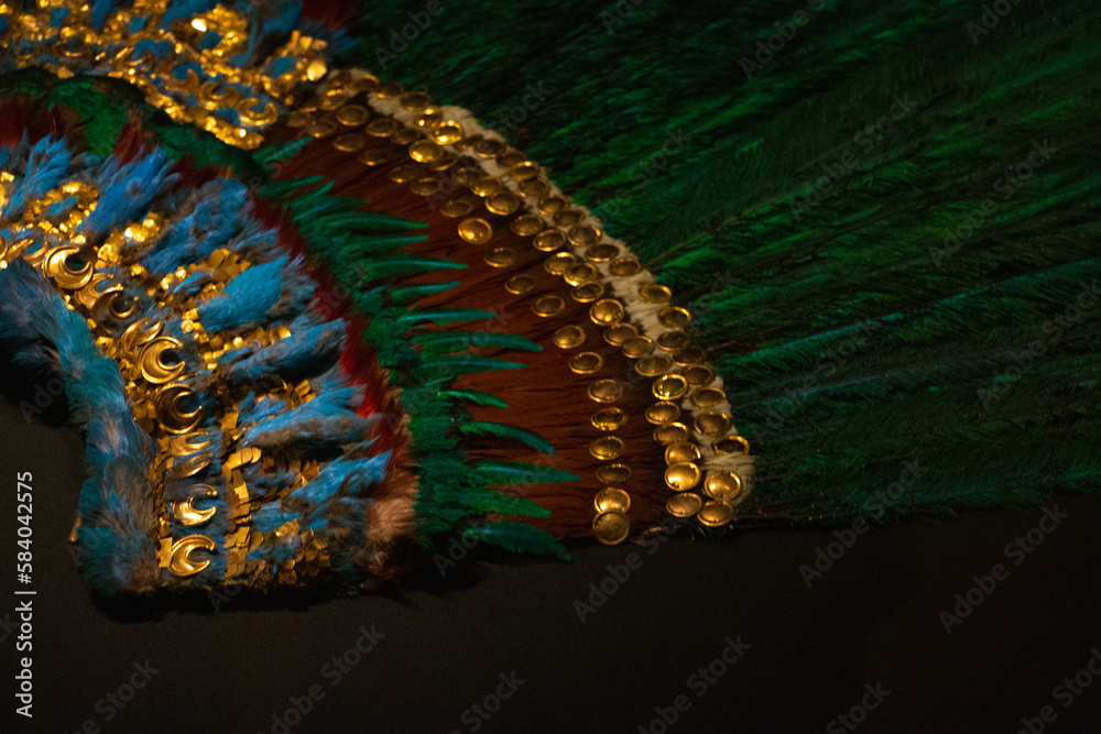 Fototapeta premium Penacho de Moctezuma