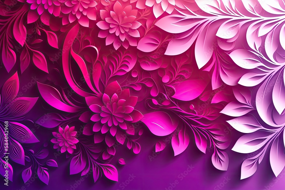 Obraz premium Pink flower background