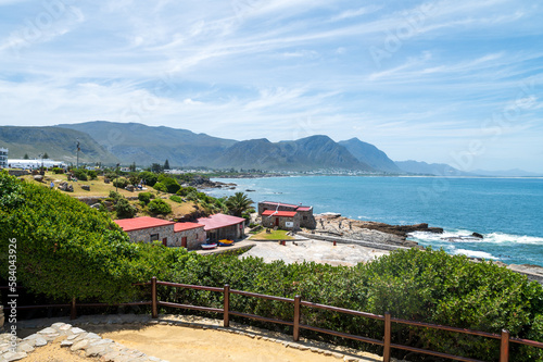 colourful Hermanus located on the garden route in south africa