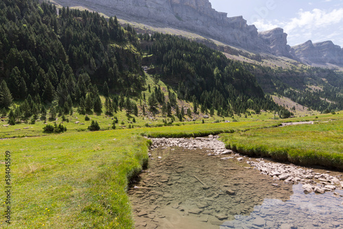 Obraz na płótnie Natural Park of Ordesa and Monte Perdido,