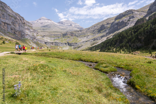 Obraz na płótnie Natural Park of Ordesa and Monte Perdido,