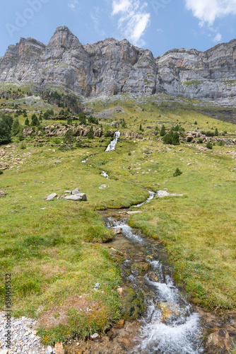 Obraz na płótnie Natural Park of Ordesa and Monte Perdido,
