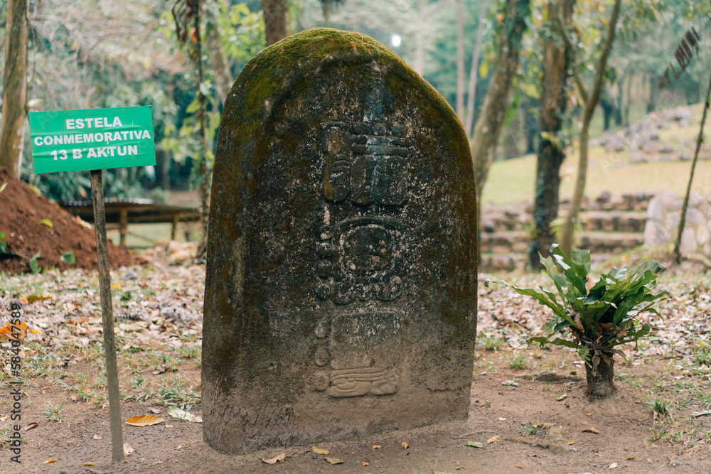 Archaeological Park Takalik Abaj in Retalhuleu, Maya and Olmeca