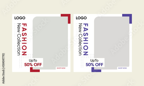 Fashion Sale Collection banner, clothing sale flyers, posters, social media graphics, sale, sale flyer, sale off