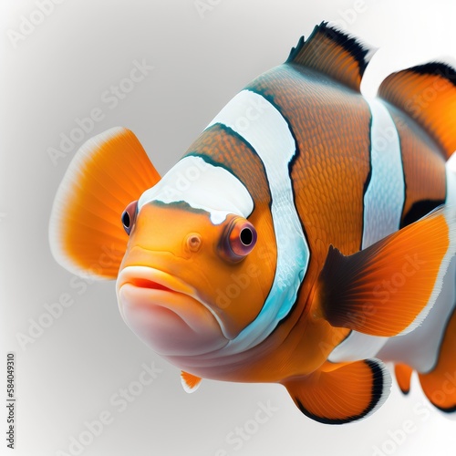 clown fish orange tang fish