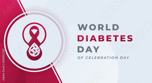 World Diabetes Day Celebration Vector Design Illustration for Background, Poster, Banner, Advertising, Greeting Card