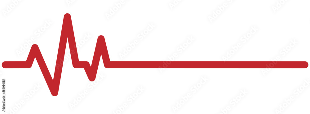 Red heartbeat line icon. Red heartbeat symbol. Red heartbeat PNG with transparent background Red heartbeat line icon. Red heartbeat symbol. Red heartbeat PNG with transparent background