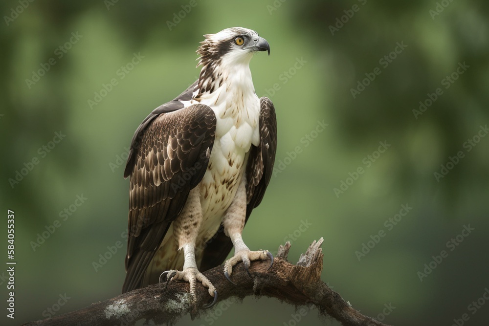 Osprey, animals, close up, Generative AI Osprey, animals, close up, Generative AI