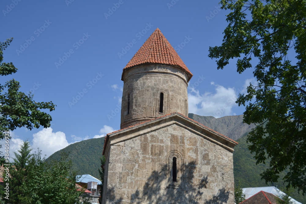 Albanian St.Elisei church, Kish, Sheki, Azerbaijan