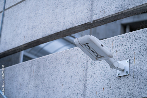Connected City at the Blue Hour: Smart Lamp Post Stands Ready to Illuminate the Night