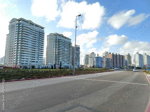 Bilde på lerret downtown city punta del este uruguay