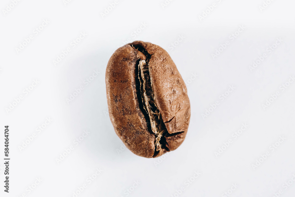 Obraz premium coffee beans isolated on white background