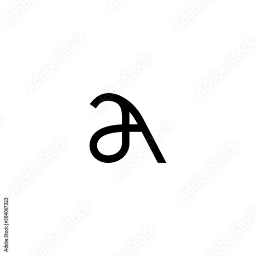 Premium design Logo with initial, letter, alphabet AA for company branding and other