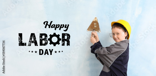 Banner for Labor Day with l...