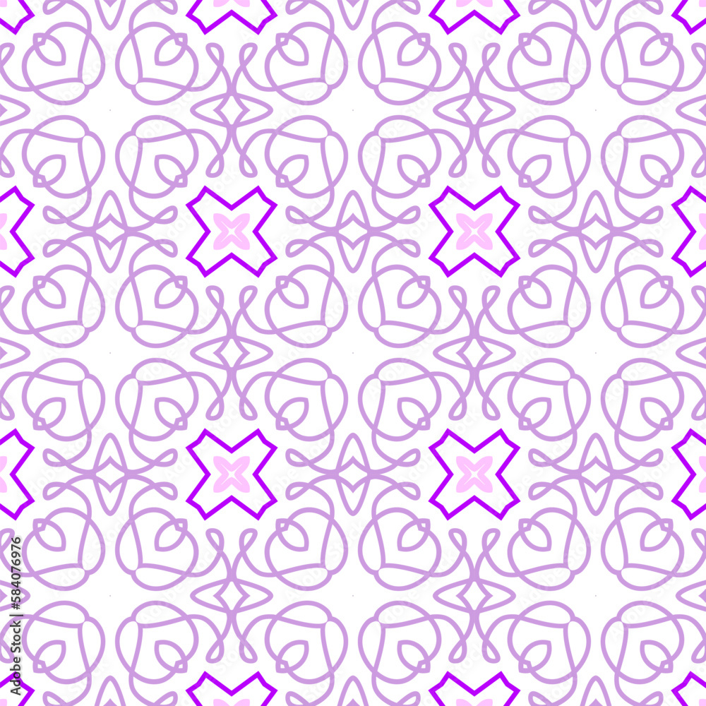 Vector pattern in dual tone color.