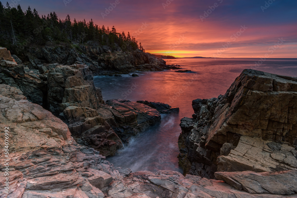 Fototapeta premium Acadia National Park in Maine 