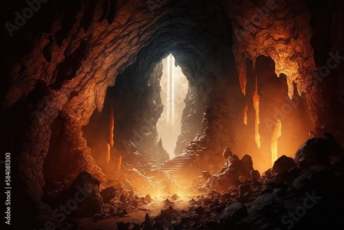 Wander Through Fantastic Caverns and Discover Its Mesmerizing Secrets Generative AI
