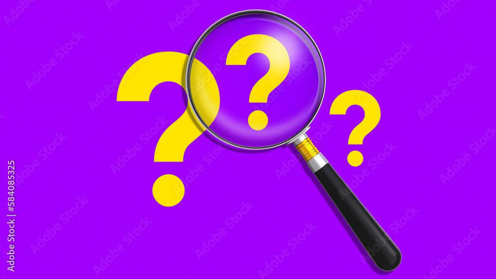 magnifying glass question mark magnifying glass question mark