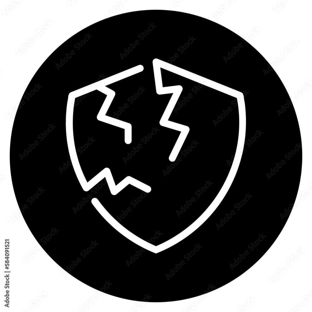 shield glyph icon shield glyph icon