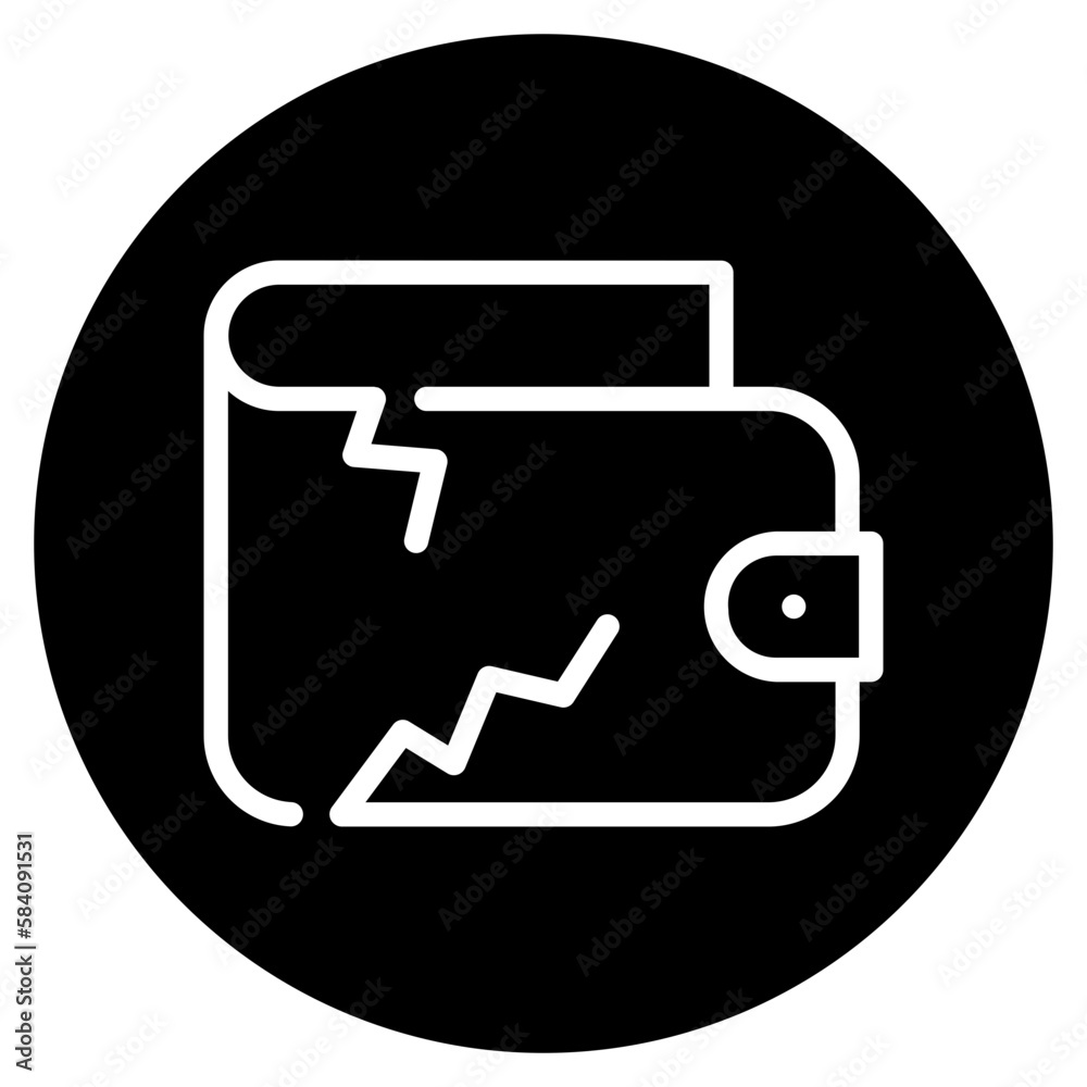 wallet glyph icon wallet glyph icon