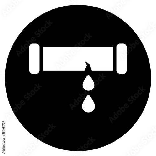 pipe glyph icon
