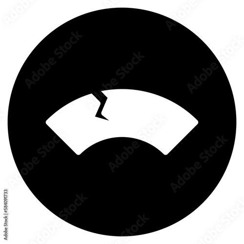 windshield glyph icon
