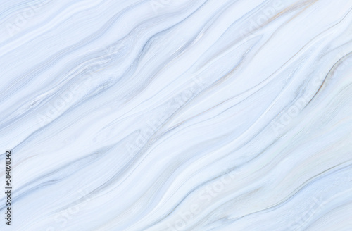 Fototapeta Naklejka Na Ścianę i Meble -  Marble rock texture blue ink pattern liquid swirl paint white dark that is Illustration background for do ceramic counter tile silver gray that is abstract waves skin wall luxurious art ideas concept.
