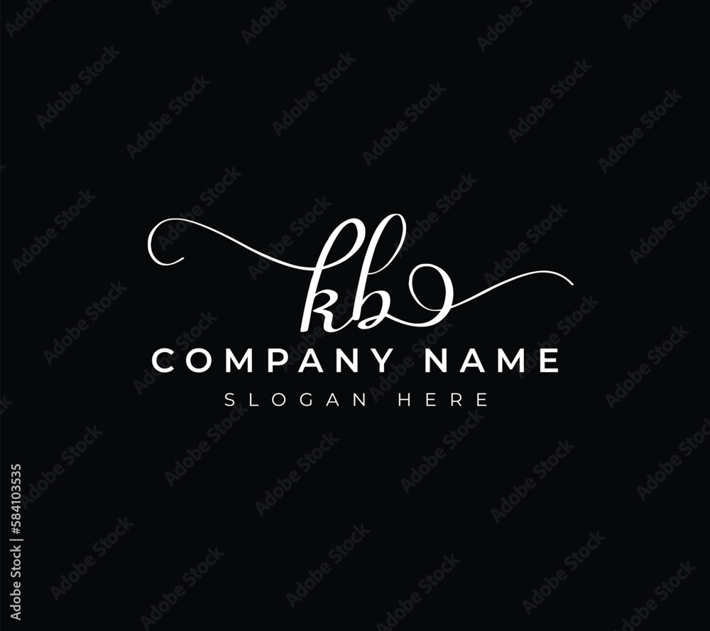 The flat abstract initial letter KB logo icon incorporates two abstract shapes in the black-and-white creative process. The flat abstract initial letter KB logo icon incorporates two abstract shapes in the black-and-white creative process.