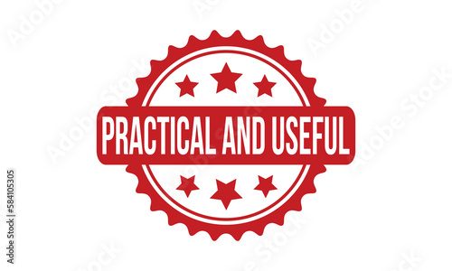 Practical and Useful Rubber Stamp Seal Vector