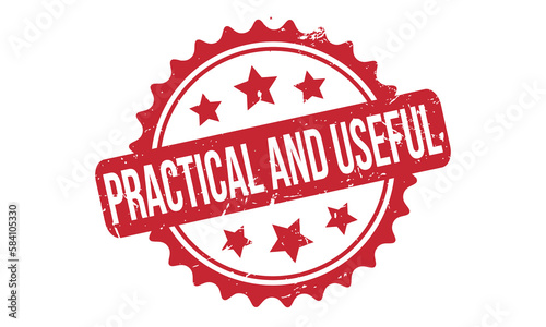 Practical and Useful Rubber Stamp Seal Vector