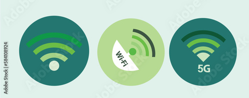 Wifi Icon, Wireless, Network, Connection Icon
