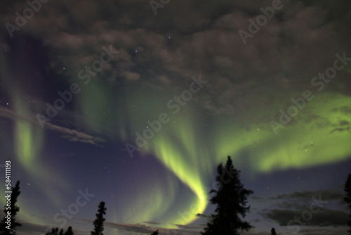 northern light in Alaska