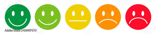 Emoji face solid icons design collection. Good and bad mood expression symbol.	
